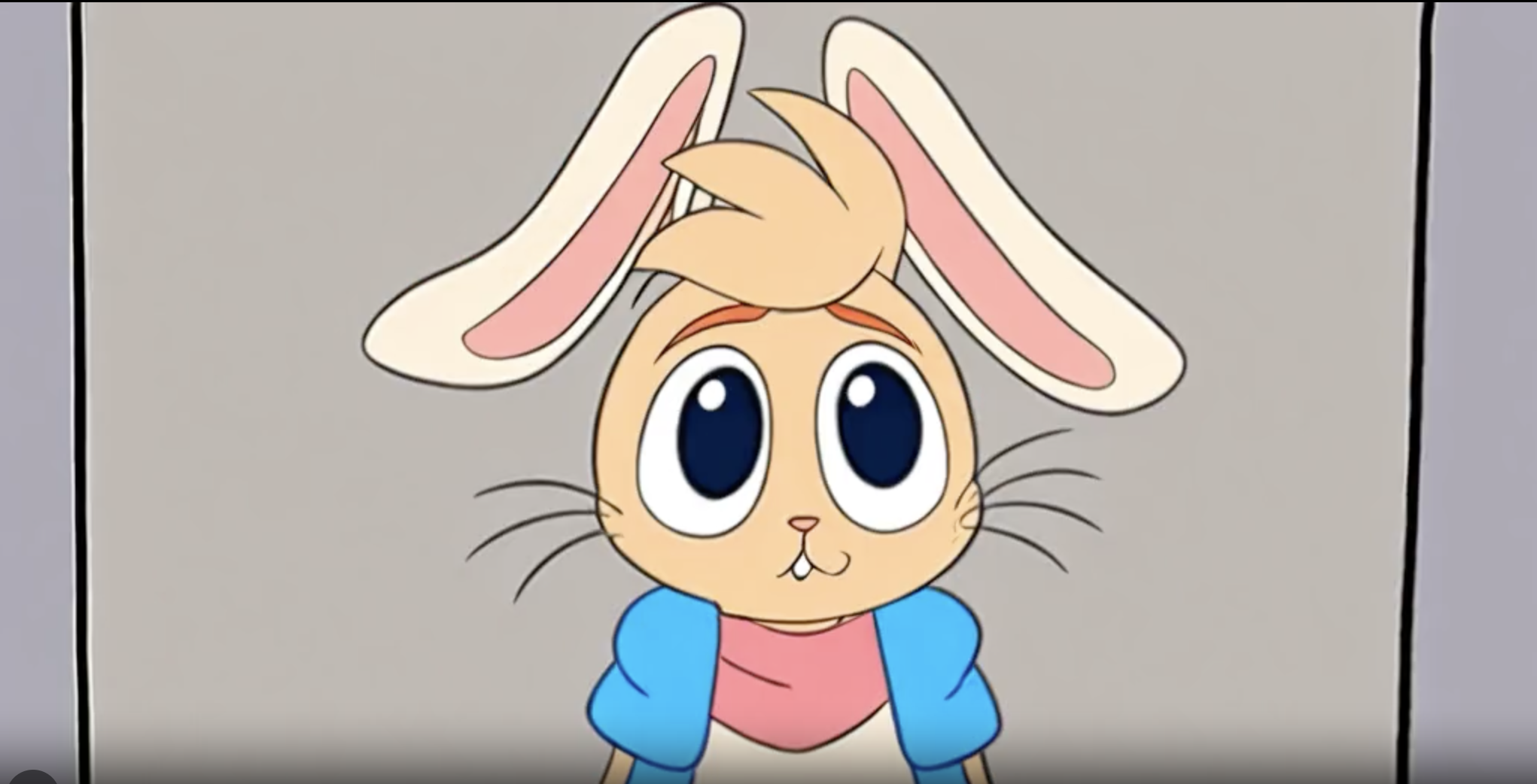 Segunda hoja de personaje de Lukita con gesto tierno y curioso